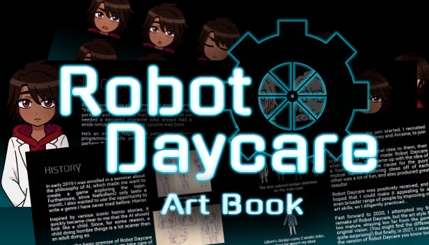 Robot Daycare - Art Book Steam capsule image