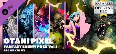 RPG Maker MV - Otani Pixel Fantasy Enemy Pack Vol.1 header image