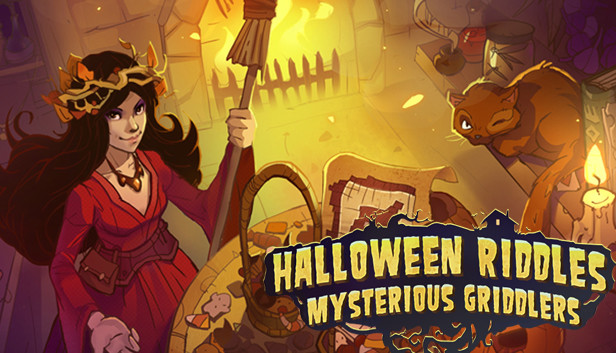 Halloween Riddles Mysterious Griddlers Steam capsule image
