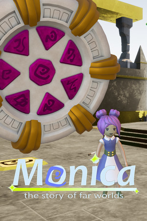 Monica the story of far worlds cover art