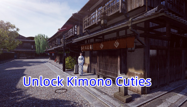 Unlock Kimono Cuties Steam capsule image