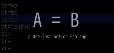 A=B