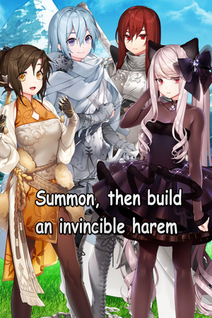 Summon, then build an invincible harem cover art