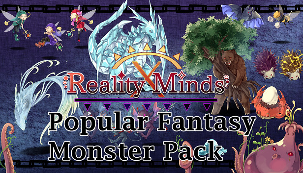 リアリティ×マインズ:王道ファンタジーモンスター素材 Steam capsule image