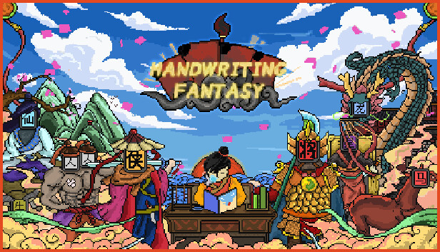 Handwriting Fantasy Steam capsule image