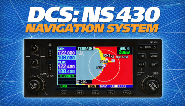 DCS: NS 430 Navigation System Steam capsule image