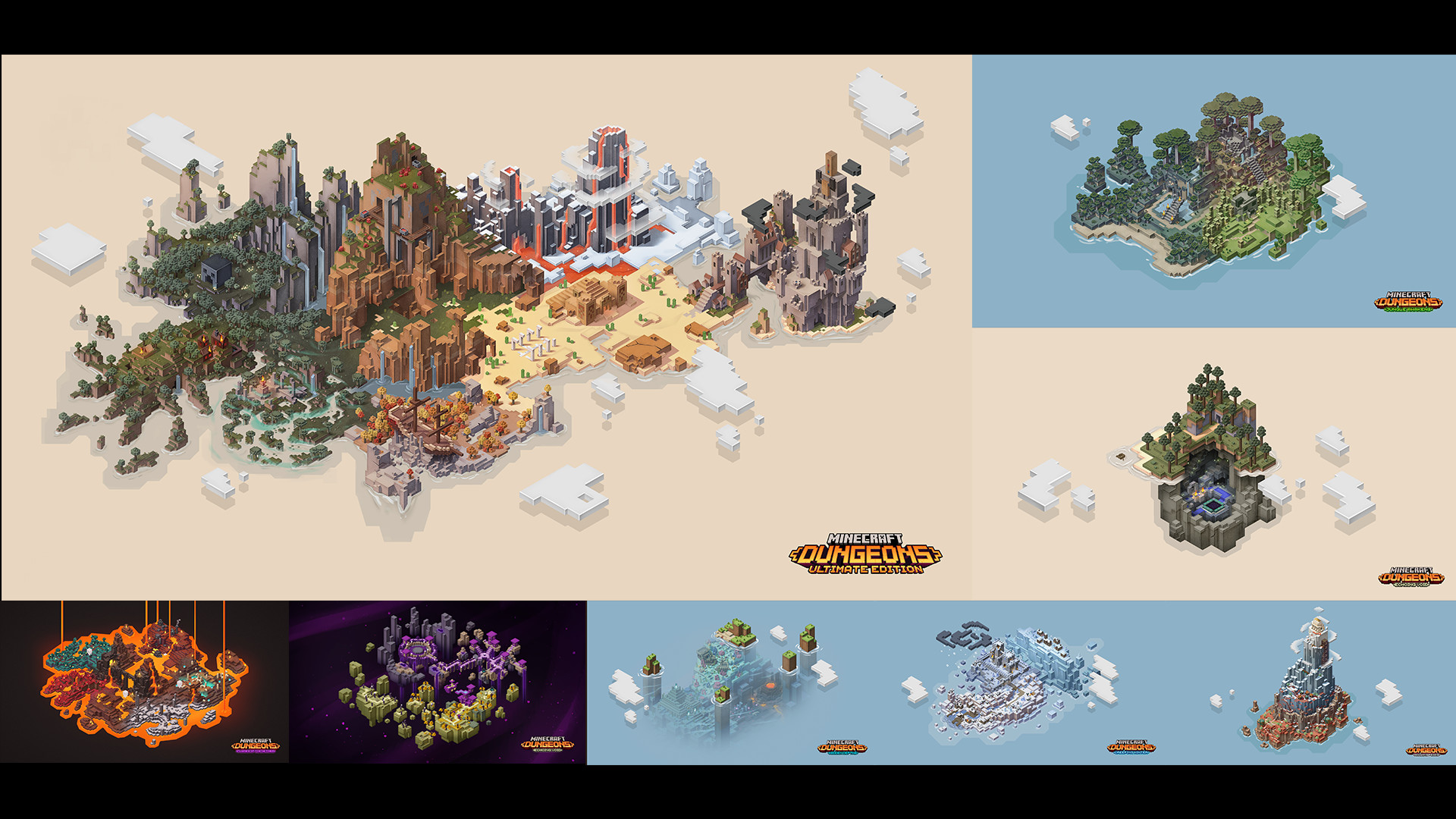 My idea for the deep dark dlcs map : r/MinecraftDungeons