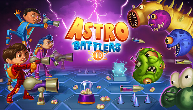 Astro Battlers TD Steam capsule image