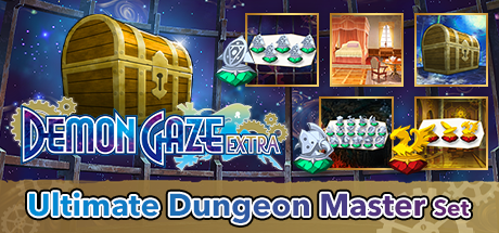 DEMON GAZE EXTRA - Healing Staff & Armor Gem Assortment no Steam