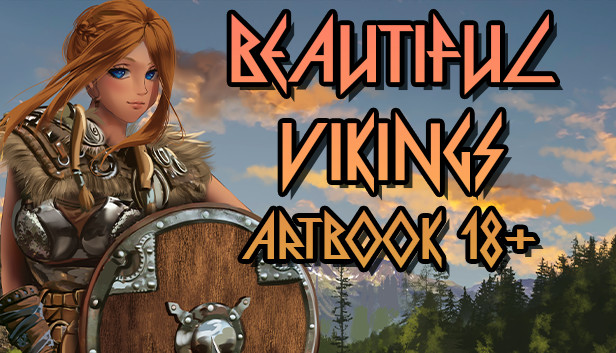 Beautiful Vikings - Artbook 18+ Steam capsule image