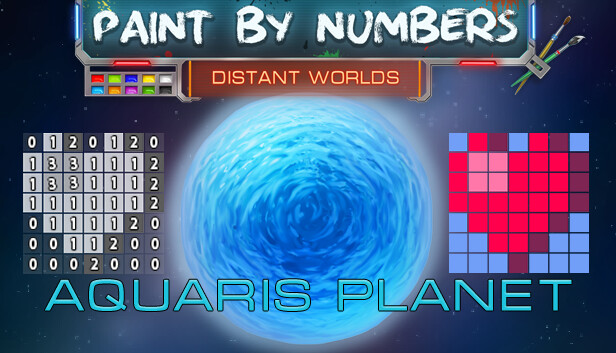 Paint By Numbers - Aquaris Planet Steam capsule image