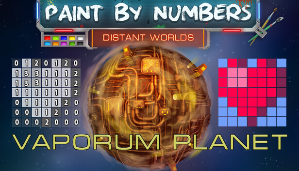 Paint By Numbers - Vaporum Planet Steam capsule image