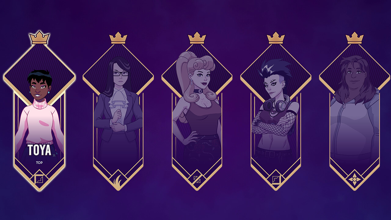 Princesses The College's Popular Squad em Jogos na Internet