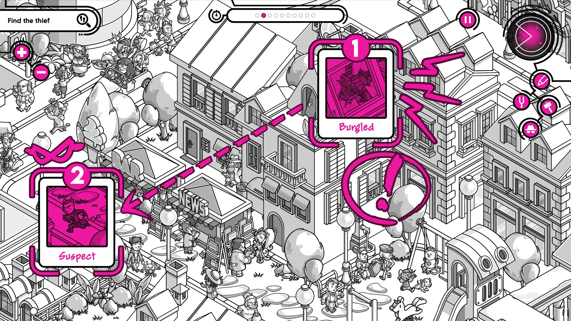 Indie Game Lover Crime O'Clock