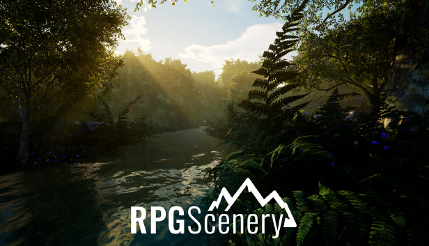 RPGScenery - Light Forest Scene Steam capsule image