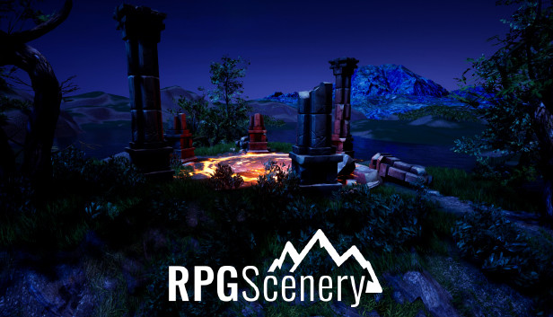 RPGScenery - Magical Circle Scene Steam capsule image