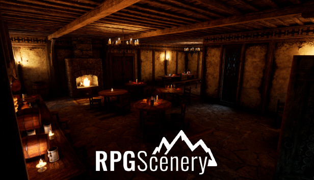 RPGScenery - Tavern Scene Steam capsule image