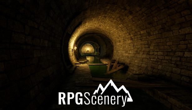 RPGScenery - Sewers Scene Steam capsule image