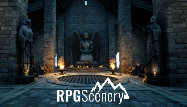 RPGScenery - Sky Temple Scene Steam capsule image