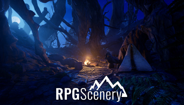 RPGScenery - Dark Wood Scene Steam capsule image