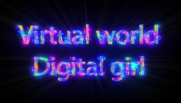 Virtual world-Digital girl Steam capsule image