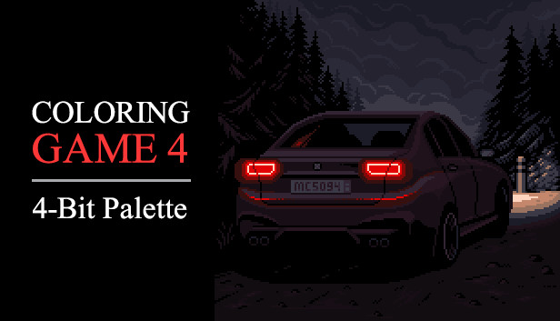 Coloring Game 4 – 4-Bit Palette Steam capsule image