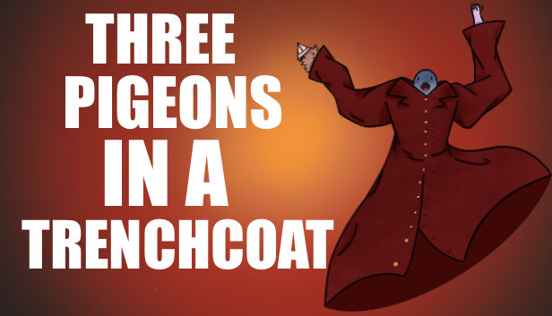 Three Pigeons in a Trench Coat Steam capsule image