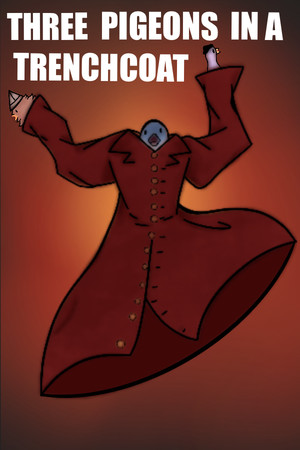Three Pigeons in a Trench Coat cover art