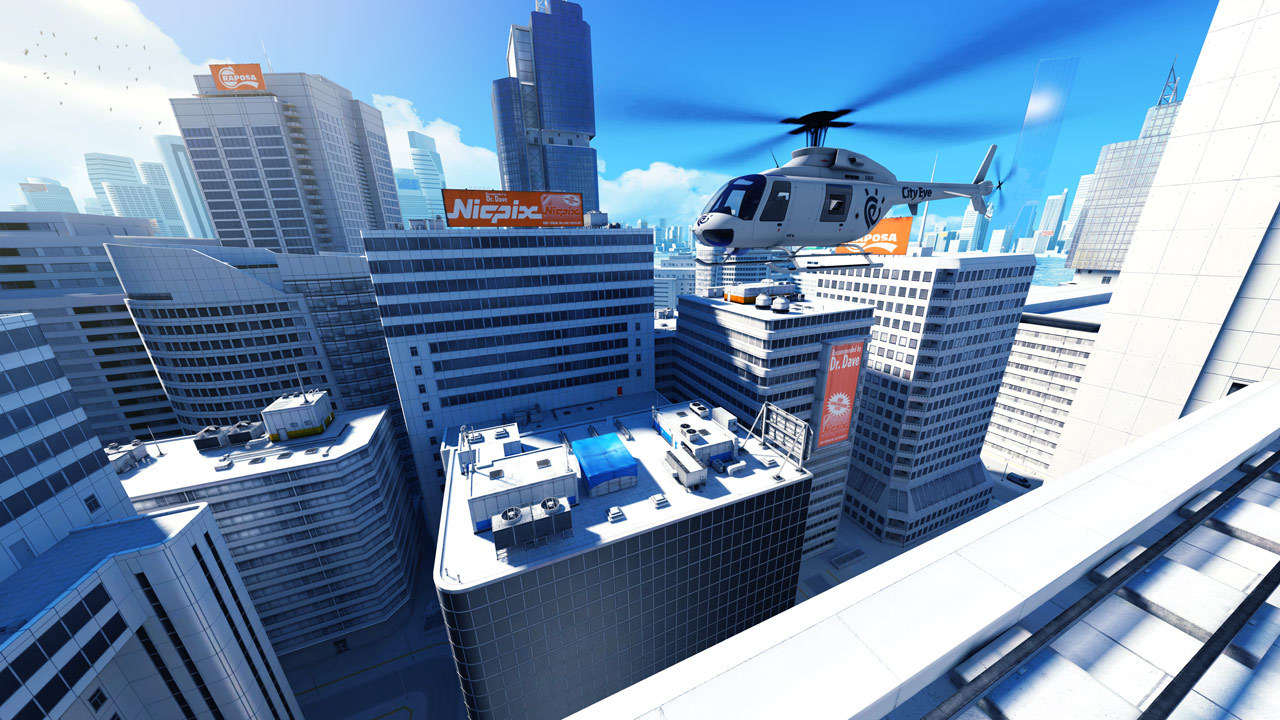 MIRRORS EDGE CATALYST action adventure platform sci-fi futuristic