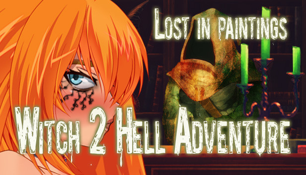 Witch 2 Hell Adventure Lost in paintings Steam capsule image