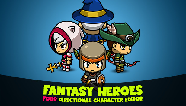 Fantasy Heroes 4D / Character Maker Steam capsule image