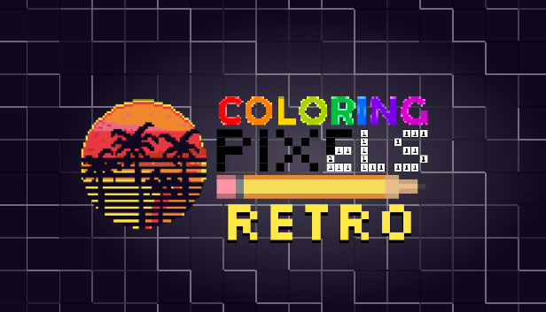 Coloring Pixels - Retro Pack Steam capsule image