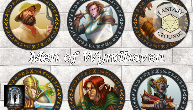 Fantasy Grounds - Men of Wyndhaven Steam capsule image
