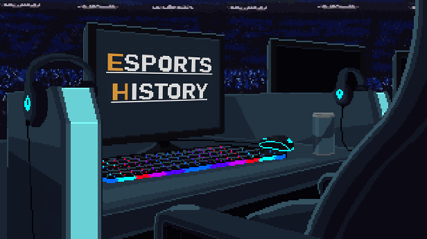 ESPORTS HISTORY - симулятор "кибер-котлеты", от нуба до чемпиона 2 Esport game art logo
