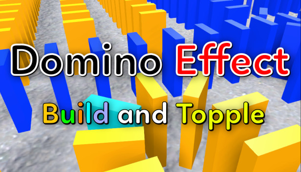 Domino Effect: Build and Topple Steam capsule image