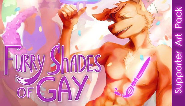 Furry Shades of Gay - Supporter Art Pack Steam capsule image