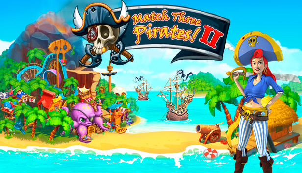 Match Three Pirates II Steam capsule image