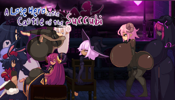 A Lose Hero in the Castle of the Succubi Steam capsule image
