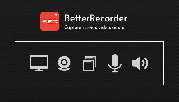 BetterRecorder - Capture Screen, Video, Audio for Mac Steam capsule image