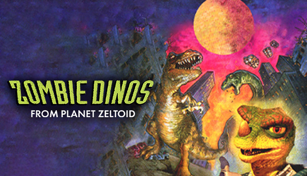 Zombie Dinos from Planet Zeltoid Steam capsule image