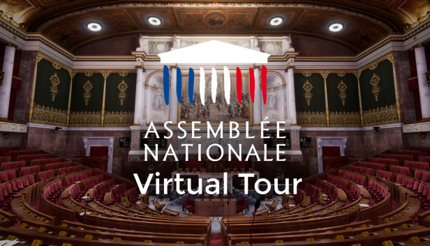 Visite virtuelle de l'Assemblée nationale Steam capsule image