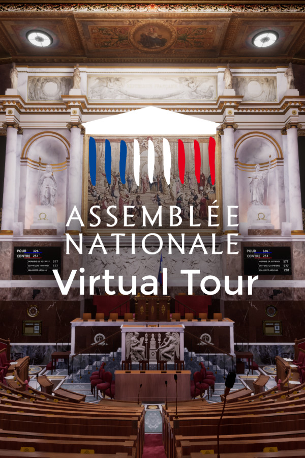 Visite virtuelle de l'Assemblée nationale