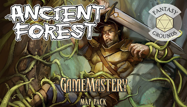 Fantasy Grounds - Pathfinder RPG - GameMaster Map Pack - Ancient Forest Steam capsule image
