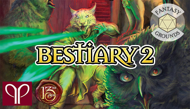 Fantasy Grounds - 13th Age Bestiary 2 Steam capsule image