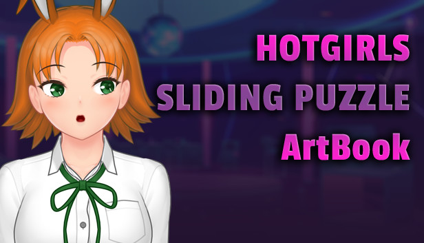 HotGirls Sliding Puzzle - ArtBook Steam capsule image