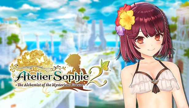 Atelier Sophie 2 - Sophie's Swimsuit "White Canvas" Steam capsule image