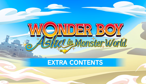 WONDER BOY Asha in Monster World -EXTRA CONTENTS- Steam capsule image