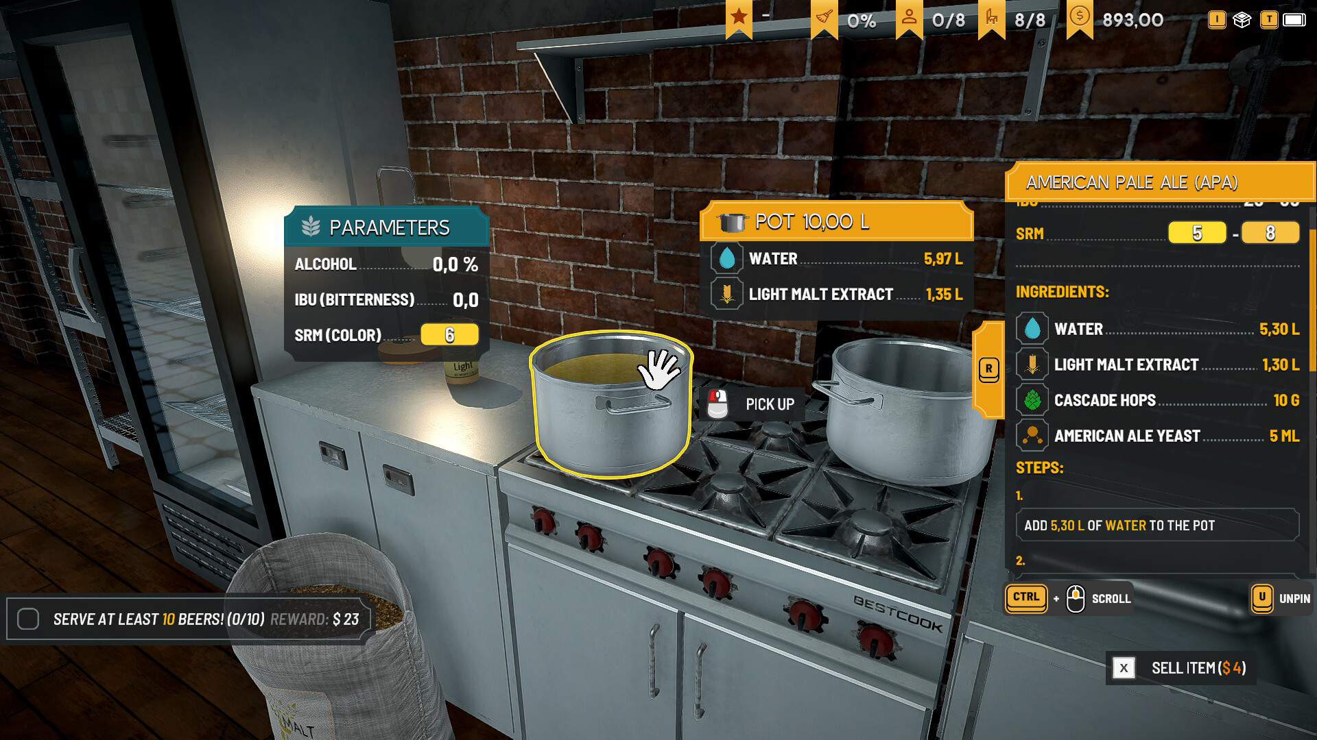 精酿酒吧模拟器/Brewpub Simulator