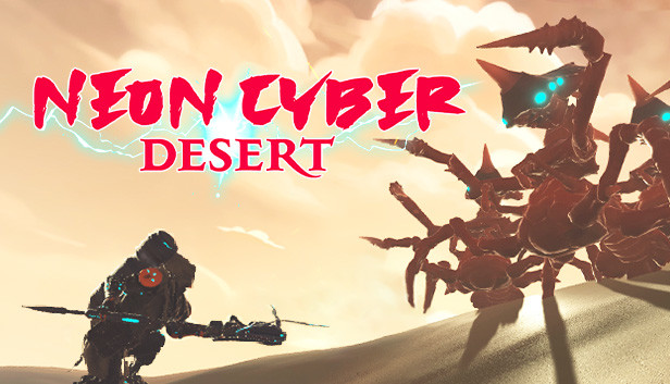 Neon Cyber Desert Steam capsule image