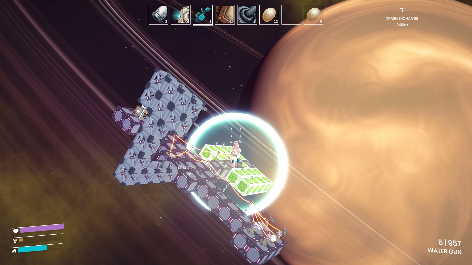 Steam 上的太空垃圾回收员space Trash Scavenger